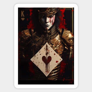 King of Hearts Sticker